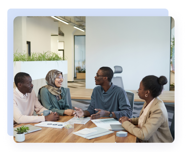 Group of people sitting